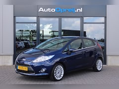 Ford Fiesta - 1.6 Titanium 120pk 5drs. Clima, NAVI, Leder bekl, Stoelverwarmi