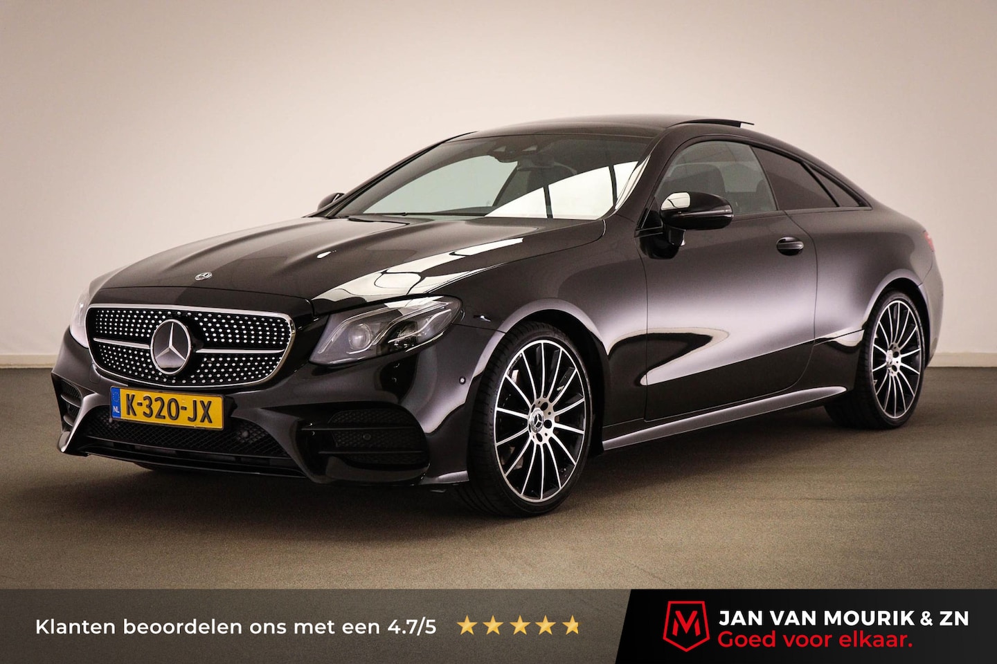 Mercedes-Benz E-klasse Coupé - 200 Premium Plus | WIDESCREEN | LEDER | PANORAMADAK | CAMERA | 20" - AutoWereld.nl