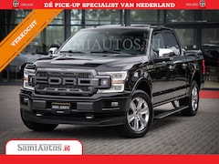 Ford F150 - USA PLATIMUM 3.5 V6 Black On Black | SuperCrew | Lpg | Cover | Pano | Face Lift | 82000 km