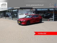Mazda 3 - 3 2.0 e-SkyActiv-X M Hybrid 180 Luxury , I-Activesense-pack, Leder, Bose, LMV 18 Inch, 360