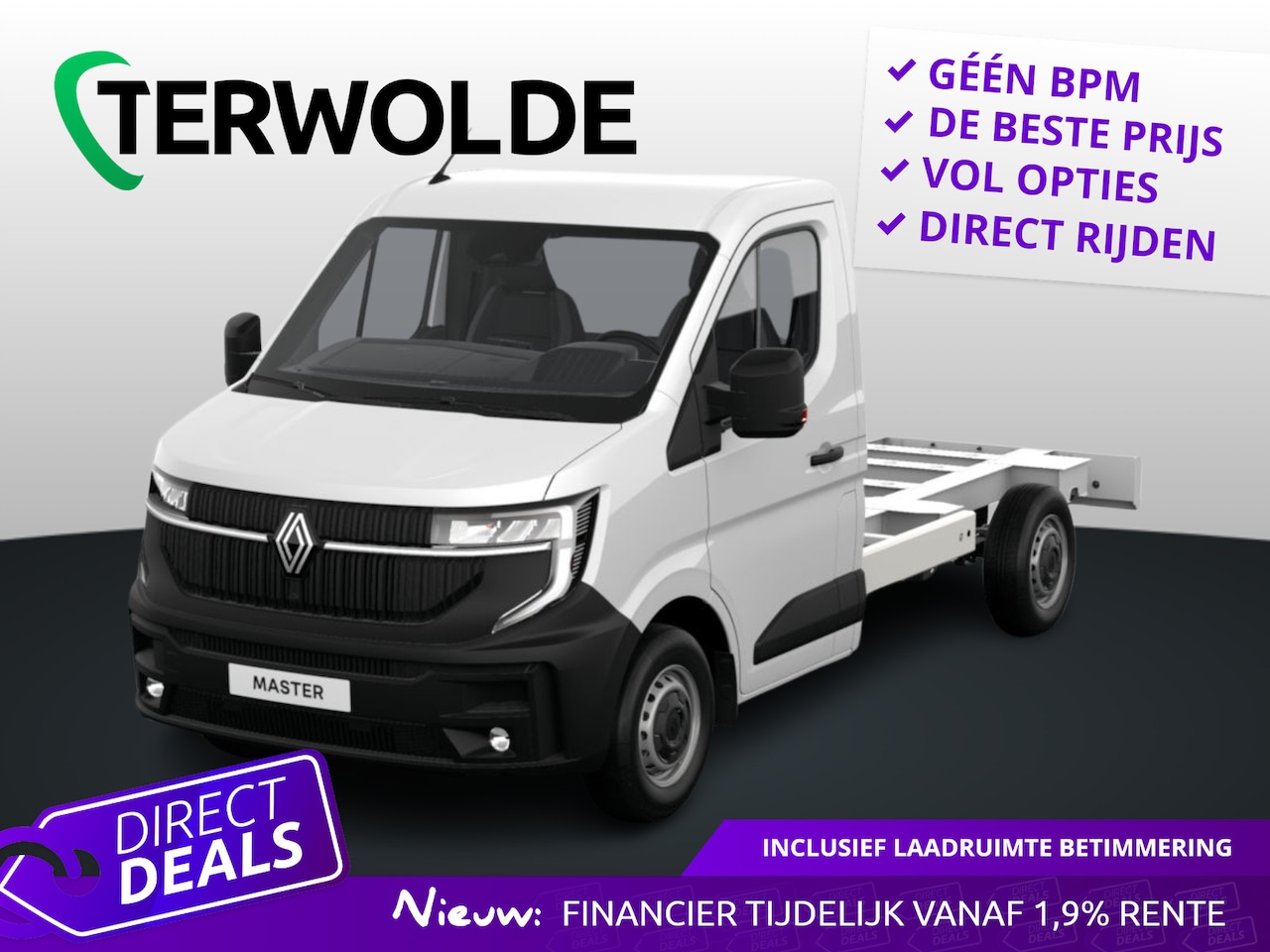 Renault Master - Advance | C-Shape LED dagrijverlichting | Elektronisch geregelde airconditioning | Lane Ke - AutoWereld.nl
