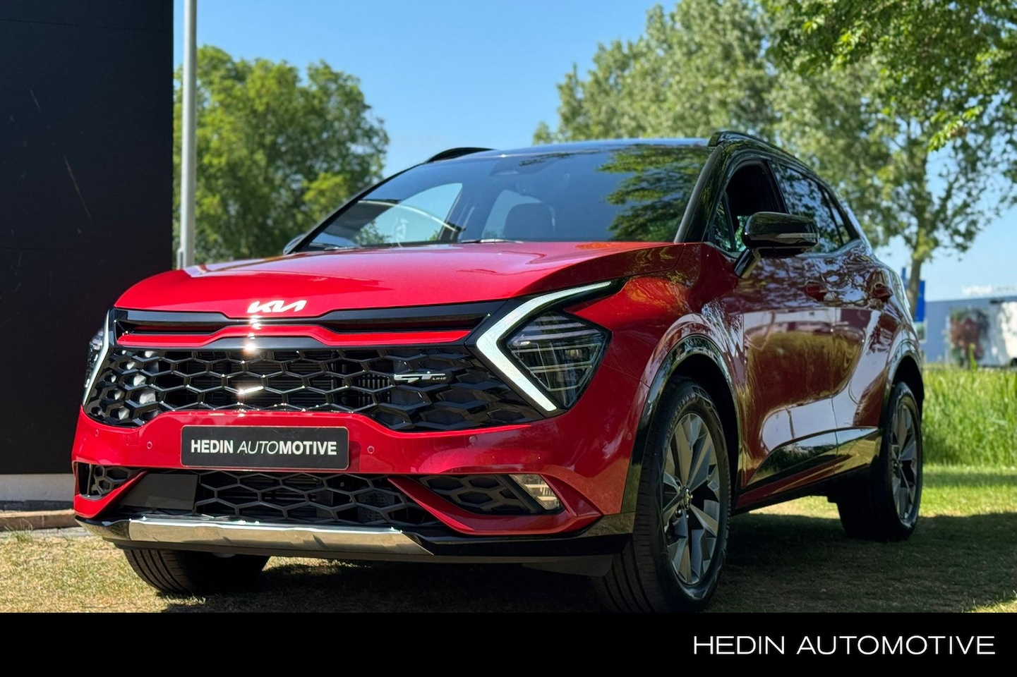 Kia Sportage - 1.6 T-GDi Hybrid GT-PlusLine Airco | Lederen bekleding | Navigatie | 18" Lm velgen | Schui - AutoWereld.nl