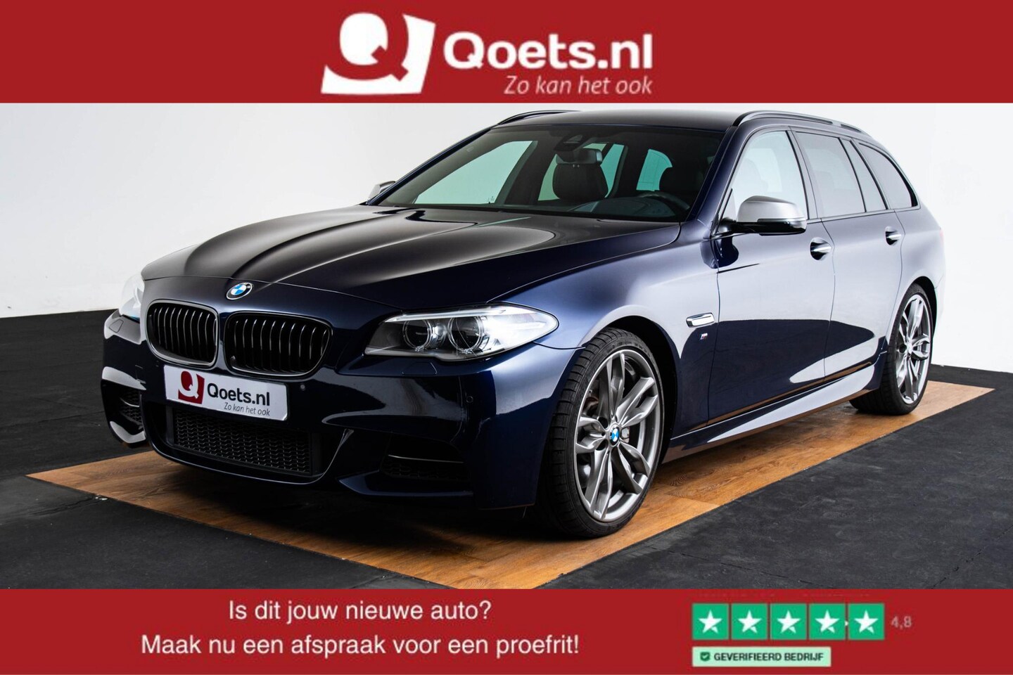 BMW 5-serie Touring - M550xd M Sport - Comfort Access - Ambiance verlichting - PDC Voor/Achter - Driving Assista - AutoWereld.nl