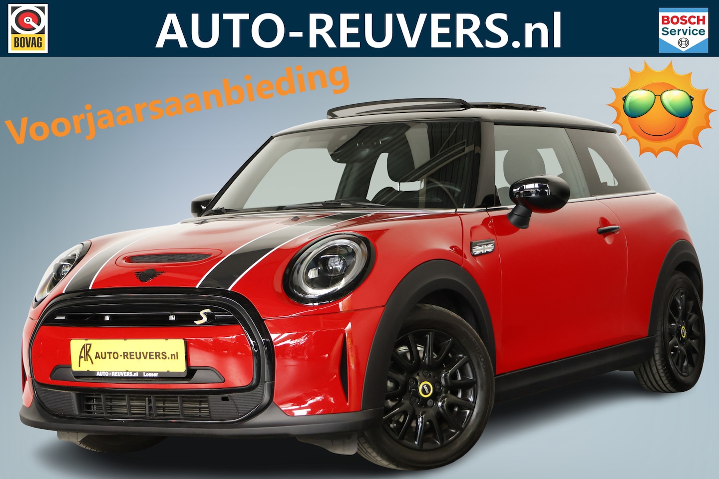 MINI Mini-Electric - Cooper S 33 kWh / Opendak / Navi / CarPlay / Cam / Leder - AutoWereld.nl