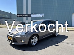 Ford Focus Wagon - 1.6i EcoBoost Titanium 6-Bak 150 PK. Prachtige en als nieuw rijdende auto van de tweede ei