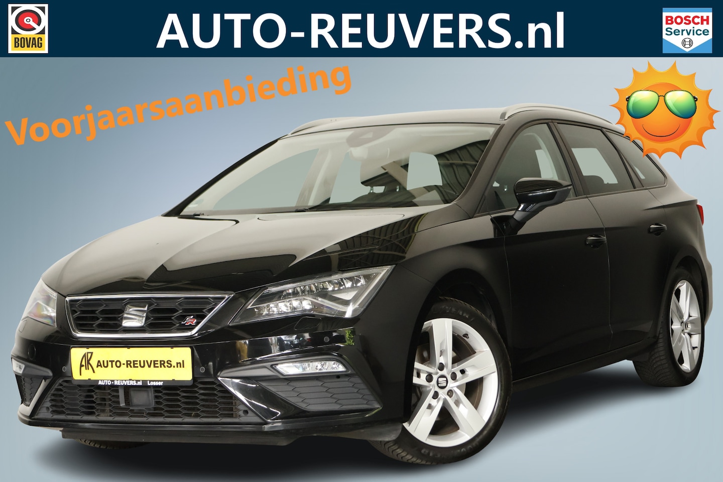 Seat Leon ST - 1.4 EcoTSI FR / LED / ACC / Seat Sound / CarPlay / Navi - AutoWereld.nl