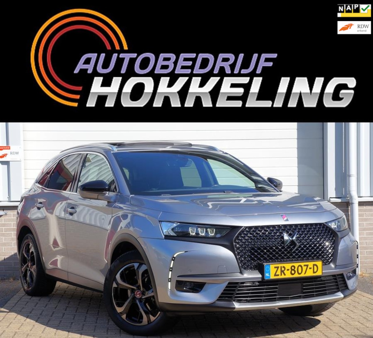 DS 7 Crossback - 1.6 PureTech Performance Line 181pk; Panorama+Automaat=SUPER !! - AutoWereld.nl