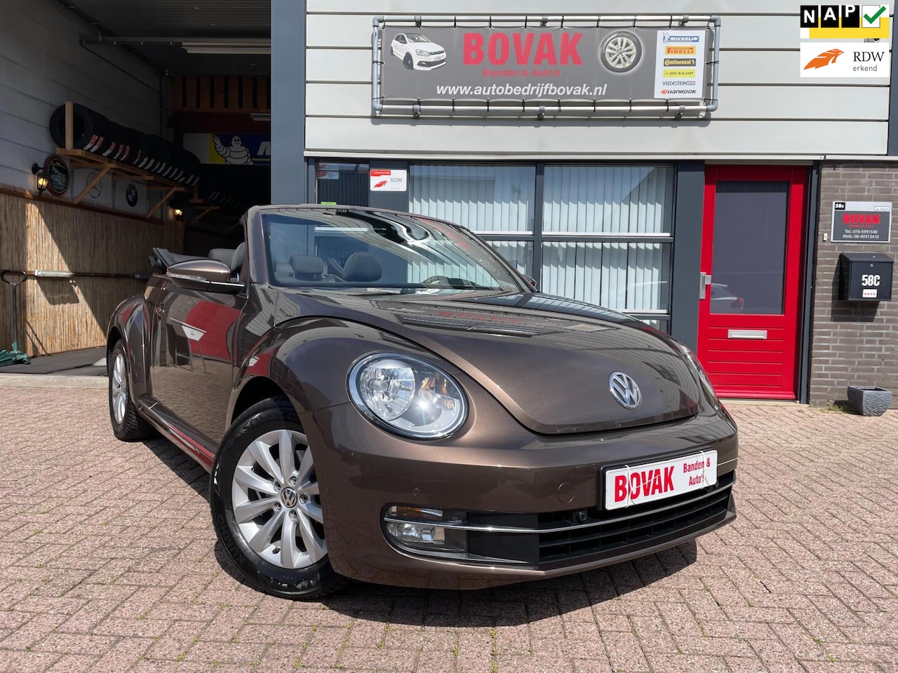 Volkswagen Beetle Cabriolet - 1.2 TSI Design BlueMotion 1.2 TSI Design BlueMotion - AutoWereld.nl