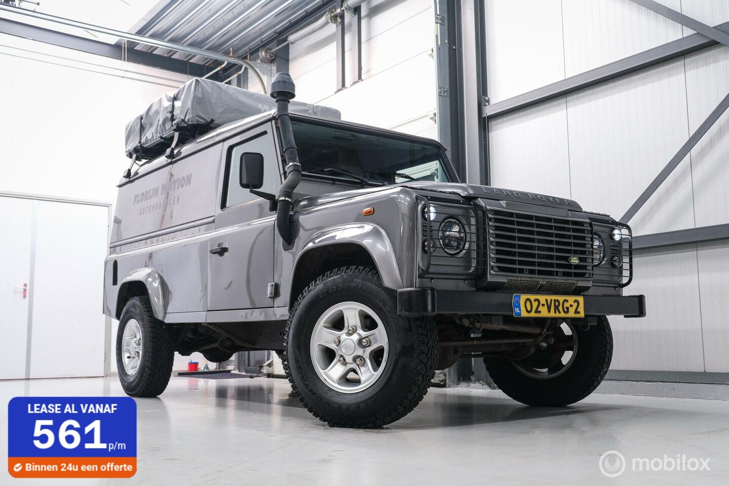 Land Rover Defender 110 - 2.4 TD 110" | Overlander | Airco | led | daktent | keuken | camper | - AutoWereld.nl