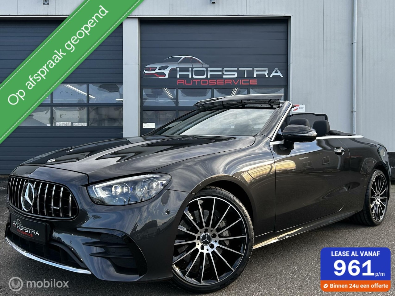 Mercedes-Benz E-klasse Cabrio - 450 4M AMG 6cil 368pk VOL Uniek! - AutoWereld.nl