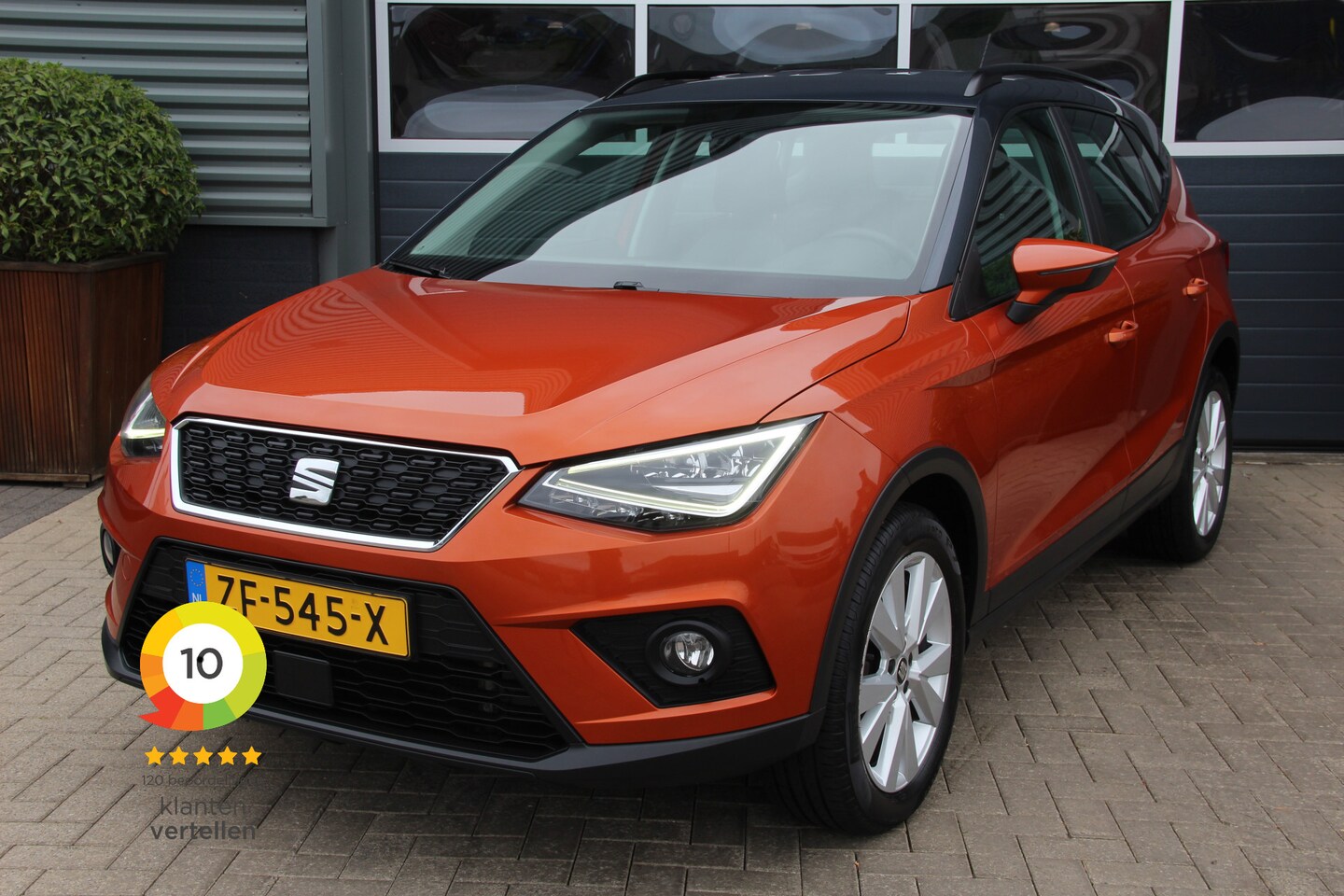 Seat Arona - 1.0 TSI Xcellence Business Intense CarPlay Navi Stoelverw Cruise ECC PDC LMV17'' Zeer nett - AutoWereld.nl