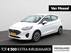Ford Fiesta - 1.0 EcoBoost Hybrid Titanium | Cruise control | Parkeer sensoren | Bluetooth | Climate con