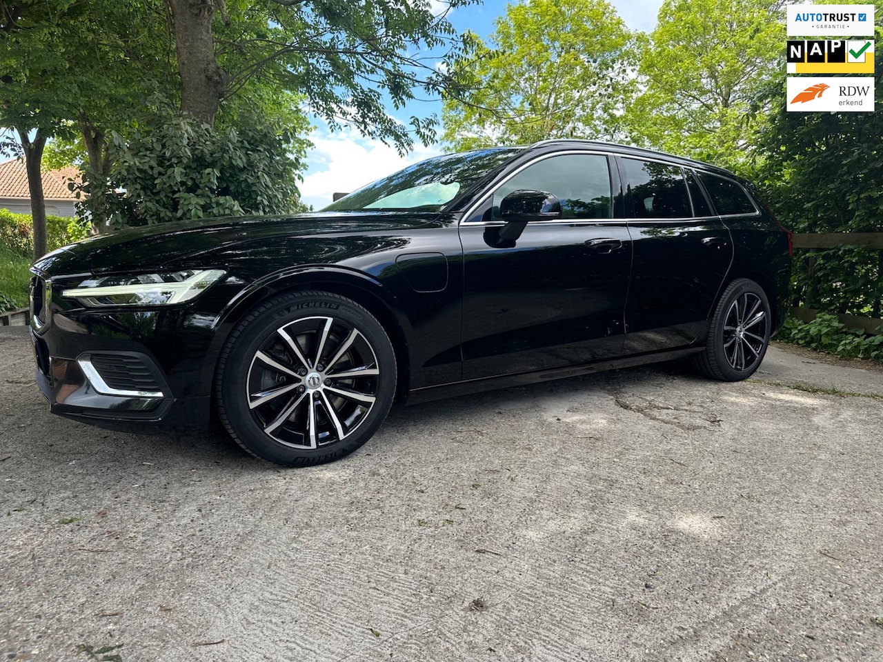 Volvo V60 - 2.0 T6 Plug-in hybrid AWD Ultimate Bright - AutoWereld.nl