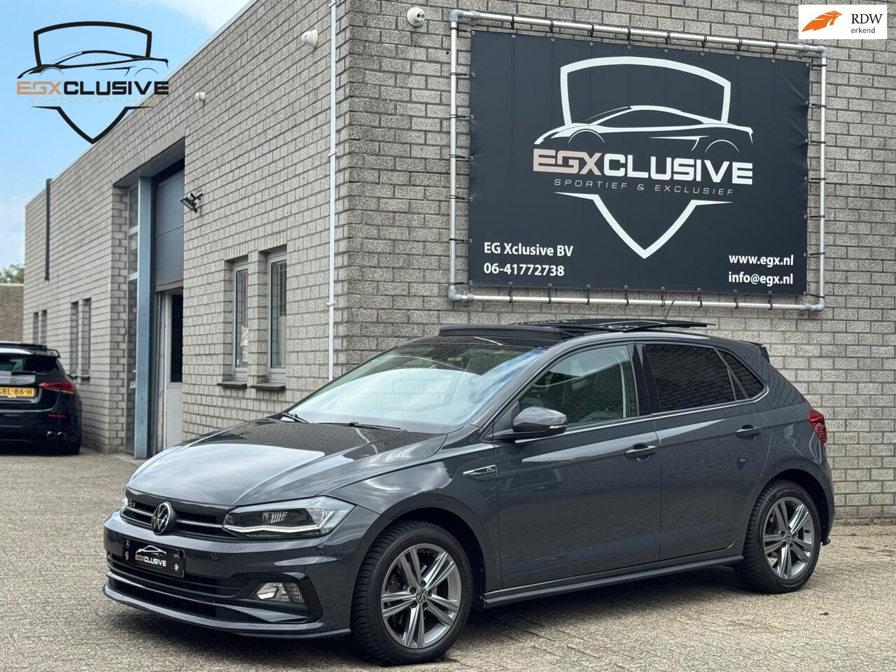 Volkswagen Polo - 1.0 TSI Highline Business R Pano|LED | Beats | Virtual|ACC | Lane assist | Trekhaak - AutoWereld.nl