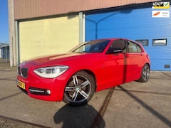 BMW 1-serie - 116i Business Airco NAVi 160DKM NAP Rood