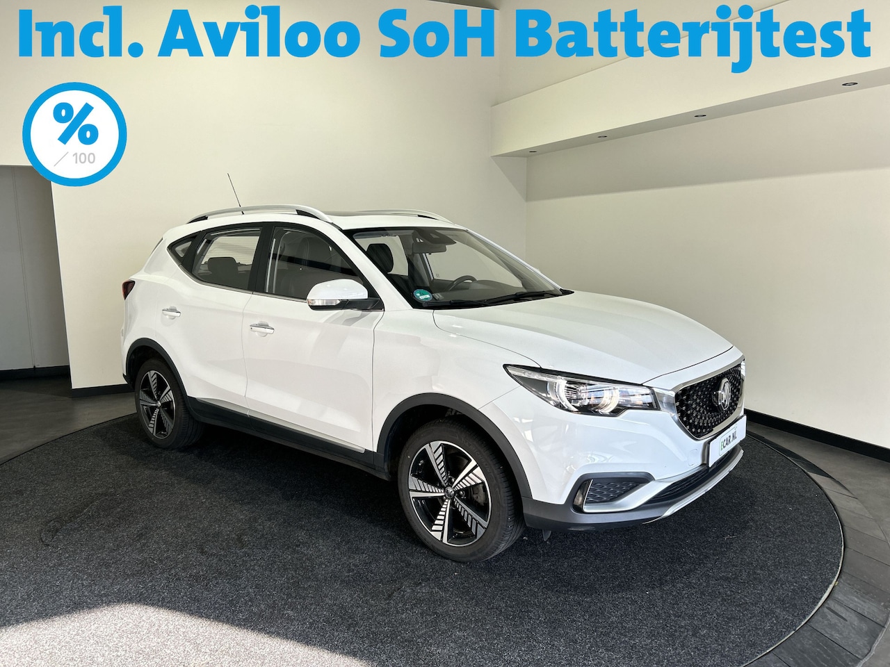 MG ZS - EV Luxury 45 kWh | Lederen Bekleding | Camera |  SoH (batterijcheck) 90 % score! - AutoWereld.nl
