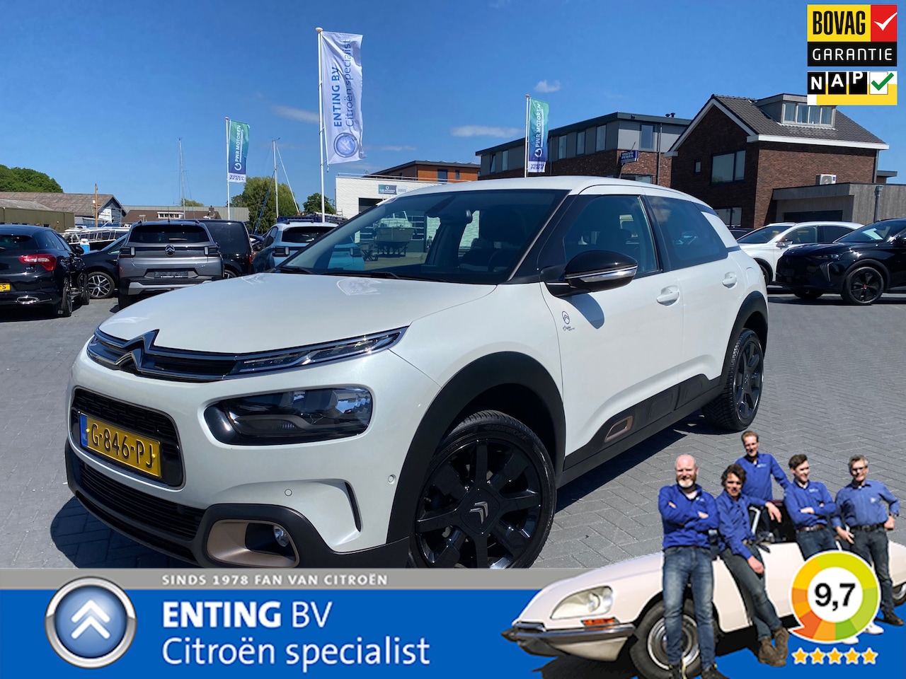 Citroën C4 Cactus - 1.2 PT 110 Origins NAVI CAMERA 17 INCH TREKHAAK - AutoWereld.nl
