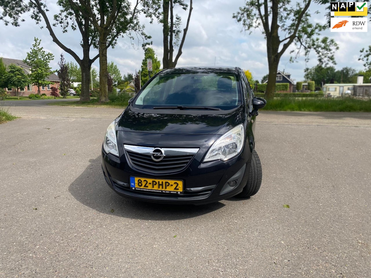 Opel Meriva - 1.4 Turbo Edition- 5 DEURS- PARKEERSENSOREN- GOED ONDERHOUDEN- VELE OPTIES! - AutoWereld.nl