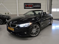 BMW 4-serie Cabrio - 430i High Executive Sport 252pk Zwart Leer Navigatie Bluetooth Nekverwarming Stoelverwarmi