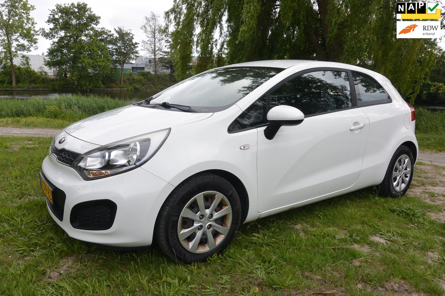 Kia Rio - 1.2 CVVT Comfort Pack*airco*start/stop*apk - AutoWereld.nl