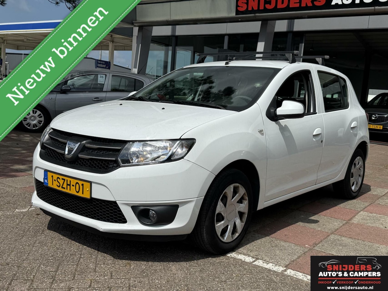 Dacia Sandero - 0.9 TCe Lauréate met dak dragers en airco - AutoWereld.nl
