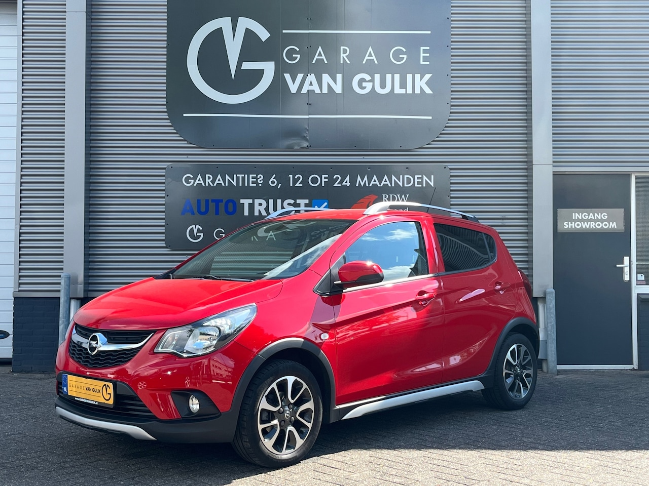 Opel Karl - 1.0 73PK Rocks Online Edition Airco,Cruise,Navigatie,Pdc,Bluetooth,Isofix,AppleCarPlay,Get - AutoWereld.nl