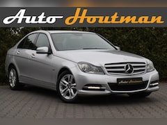 Mercedes-Benz C-klasse - 180 Avantgarde 157 pk Dealer Onderhouden|Ecc|Cruise|Leder|Facelift|Trhk|Led