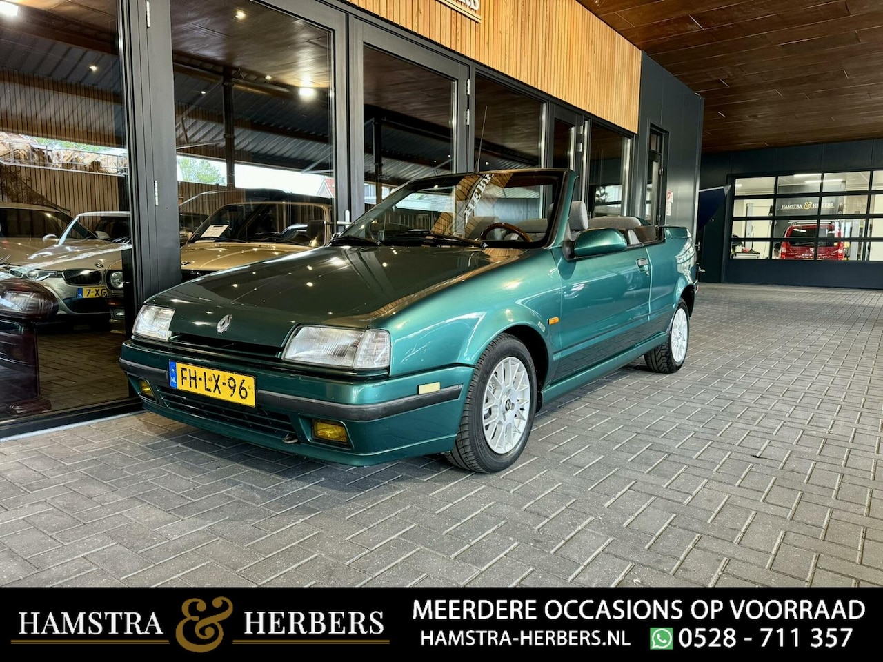 Renault 19 - 1.8 TXE groen Cabrio - AutoWereld.nl