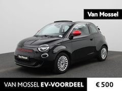 Fiat 500 C - 500e RED 42 kWh | NAVIGATIE | STOELVERWARMING | LED | CAMERA