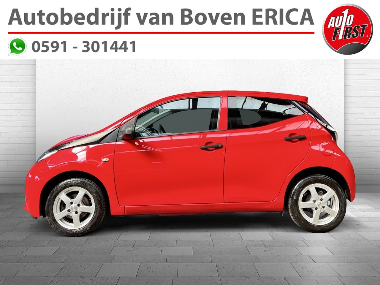 Toyota Aygo - 1.0 VVT-i x-fun Airco BT Telefoon Usb - AutoWereld.nl