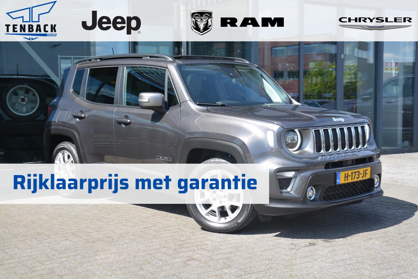 Jeep Renegade - 1.0T Freedom | Panoramadak | Leer | Keyless | NAP - AutoWereld.nl