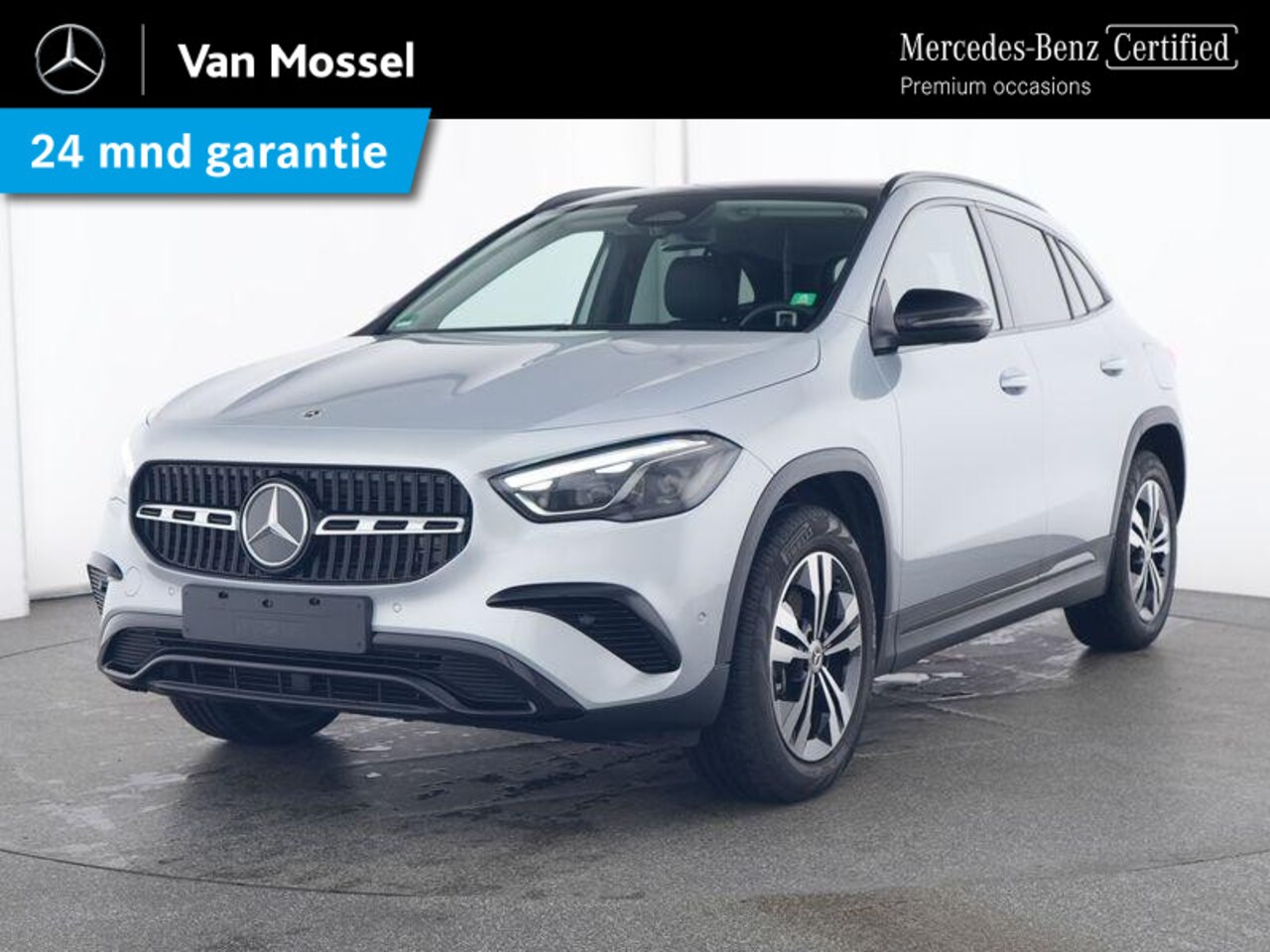 Mercedes-Benz GLA-Klasse - 250 e Luxury Line / Panoramadak/ Rijassistentiepakket/ El. Trekhaak/ Night - AutoWereld.nl