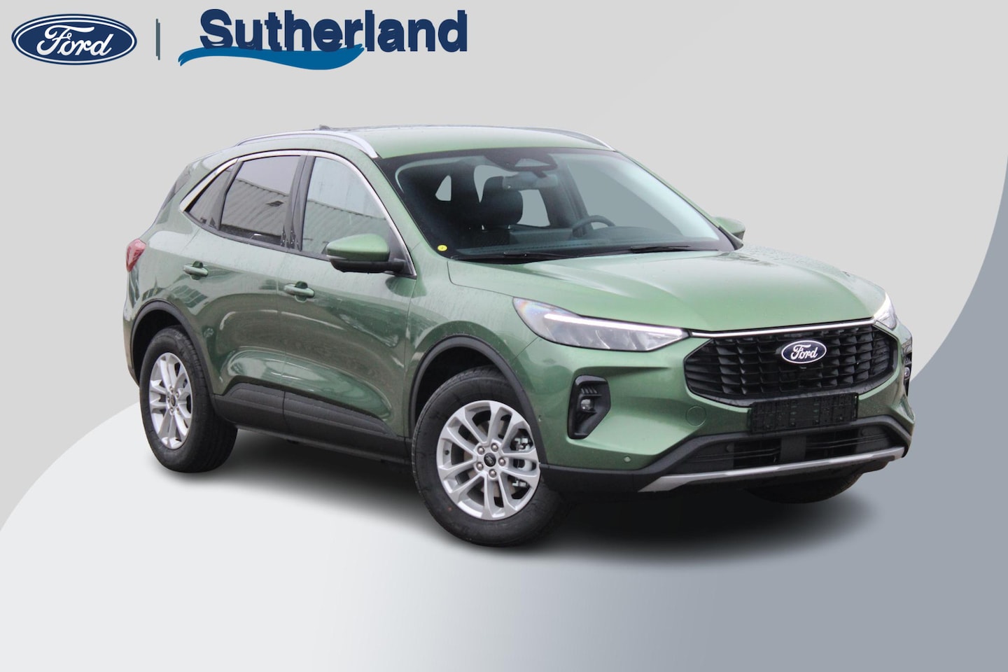 Ford Kuga - 2.5 PHEV Titanium 225pk Nieuw Model | Bursting Green | Navigatie | Achteruitrijcamera | Ni - AutoWereld.nl