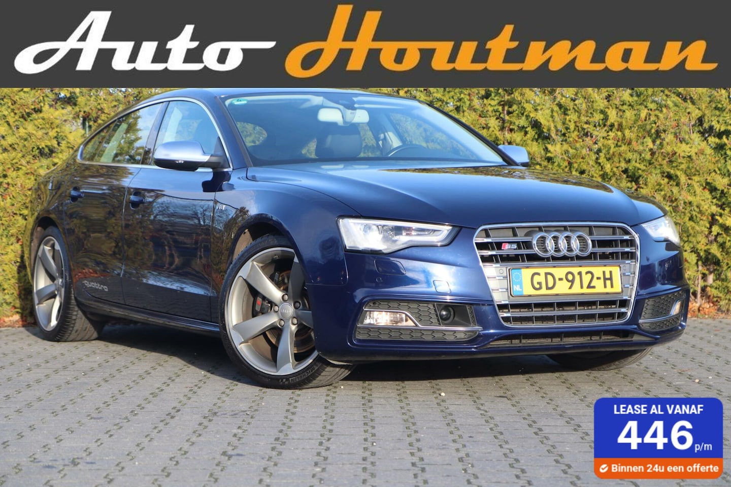 Audi S5 - 3.0 TFSI 334PK quattro Adapt. Cruise|Camera|Standkachel|B & O|Memory seats|Key-Less|Leder| - AutoWereld.nl