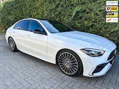 Mercedes-Benz C-klasse - 180 AMG Line PANO / LED / NAP / HYbrid