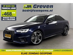 Audi A4 Limousine - 35 TFSI 150PK S-line Pano LED Sfeer Clima Cruise Navigatie PDC 18''LMV
