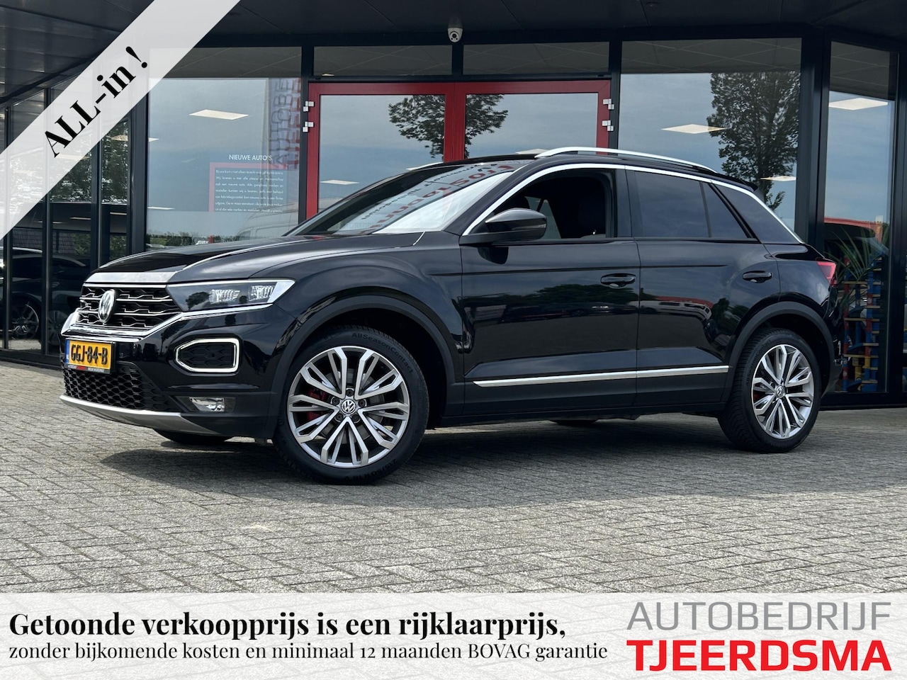 Volkswagen T-Roc - 2.0 TSI 4Motion Sport | 1.700kg Trekgewicht | Adaptieve Cruise Control | Navigatie | Stoel - AutoWereld.nl