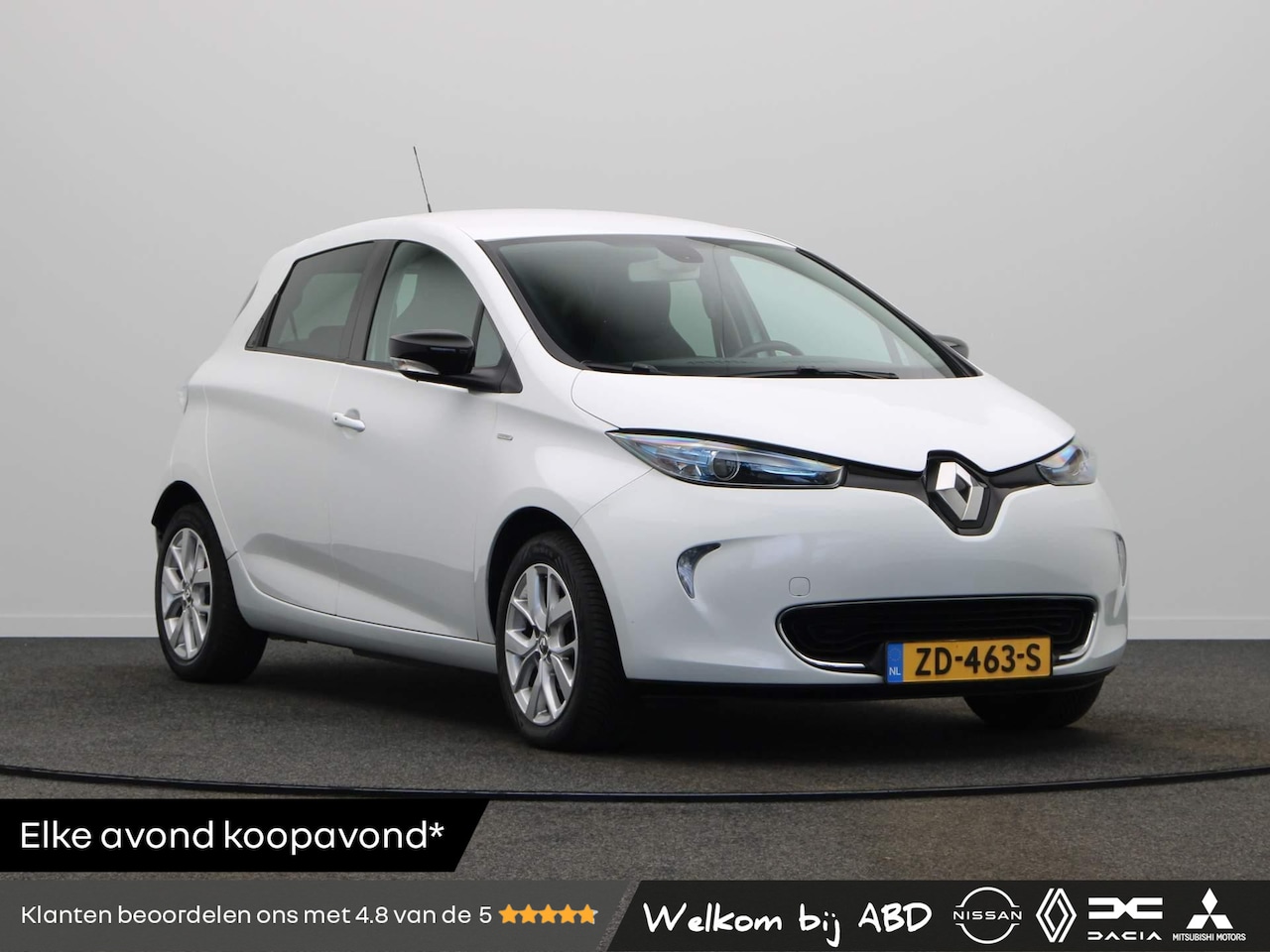 Renault Zoe - R110 Limited 41 kWh Accu Huur | Accu Score 94% | Climate Control | Navigatie | Cruise cont - AutoWereld.nl