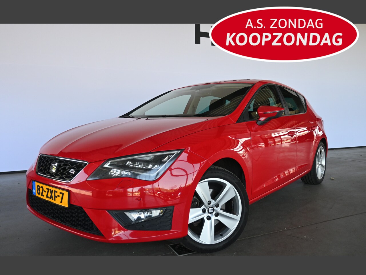Seat Leon - 1.4 TSI FR Clima Cruise Control Navigatie Goed Onderhouden! Inruil Mogelijk! - AutoWereld.nl