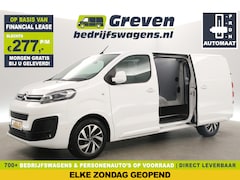 Citroën Jumpy - 2.0 BlueHDI L3H1 177PK Automaat 2xSchuifdeur Airco Cruise 360Camera Carplay 3 Persoons 17"