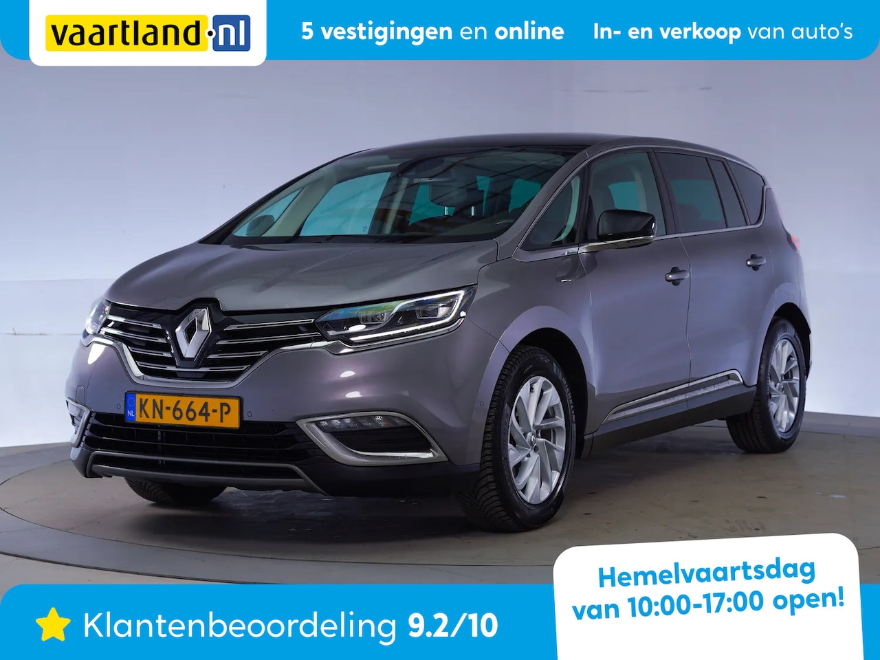 Renault Espace - 1.6 TCe Dynamique 7p.[ Panoramadak Camera Trekhaak ] - AutoWereld.nl