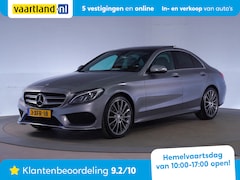 Mercedes-Benz C-klasse - 180 Prestige AMG Pakket Aut. [ Schuifdak Pano Half Leer Led ]