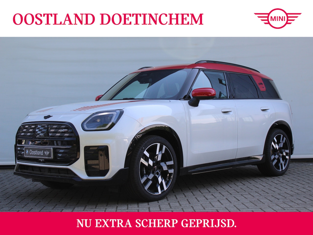 MINI Countryman - Cooper SE ALL4 Automaat / John Cooper Works / Pakket L / 20" JCW Flag Spoke 2-tone - AutoWereld.nl