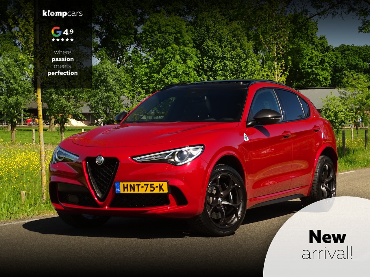 Alfa Romeo Stelvio - 2.9 V6 AWD Quadrifoglio | MY20 | Schuifdak | H+K | Rosso! - AutoWereld.nl