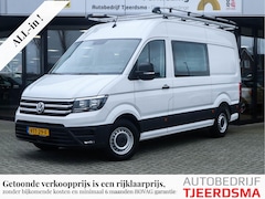 Volkswagen Crafter - 35 2.0 TDI L3H3 DC Comfortline | Trekhaak | Dubbele Cabine | Airco | Cruise Control | Bijr