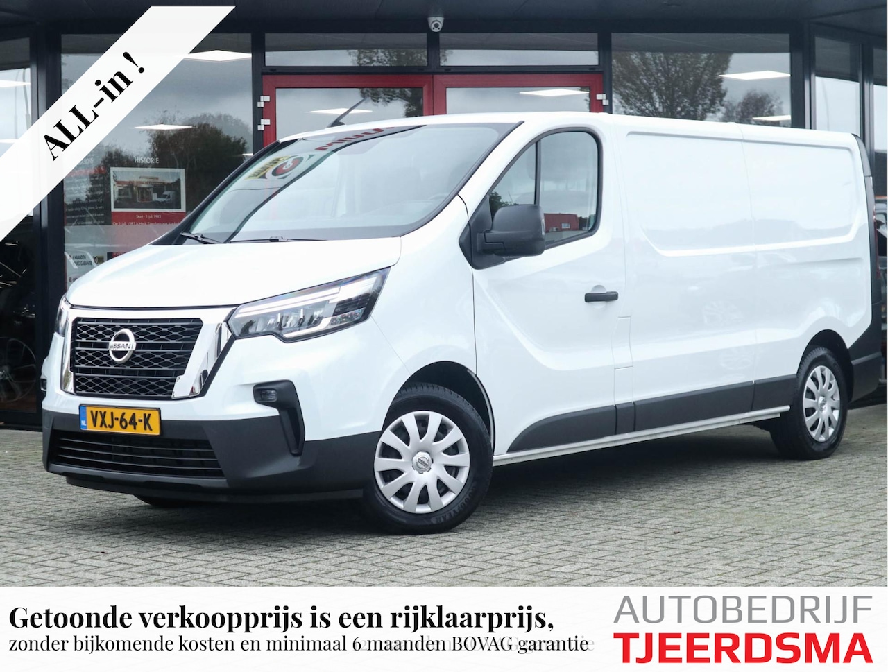 Nissan Primastar - 2.0 dCi L2H1 Acenta AUTOMAAT | Trekhaak | Airco | Cruise Control | Vloerplaat | Lat om Wan - AutoWereld.nl