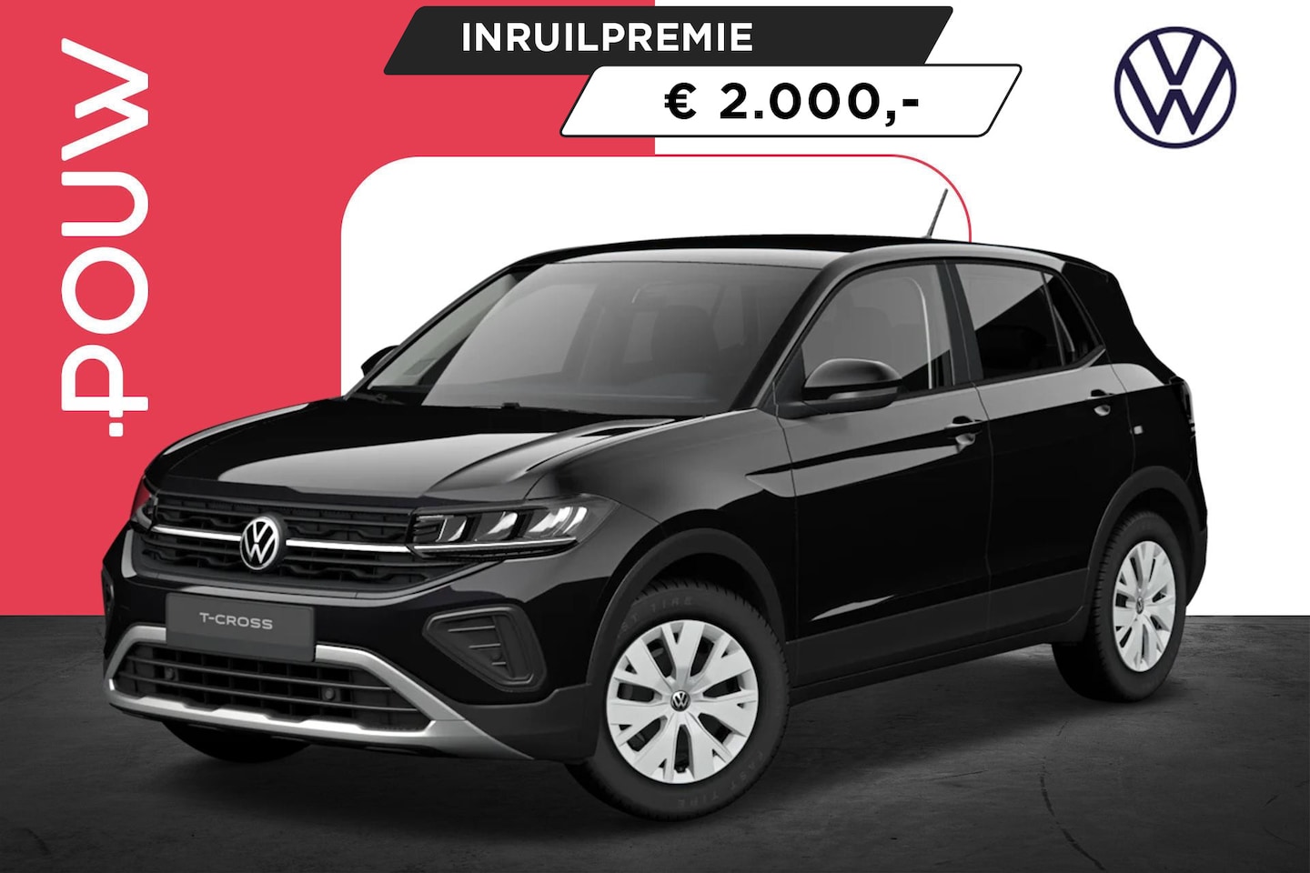Volkswagen T-Cross - 1.0 TSI 95pk Edition | Airco | Getint Glas - AutoWereld.nl
