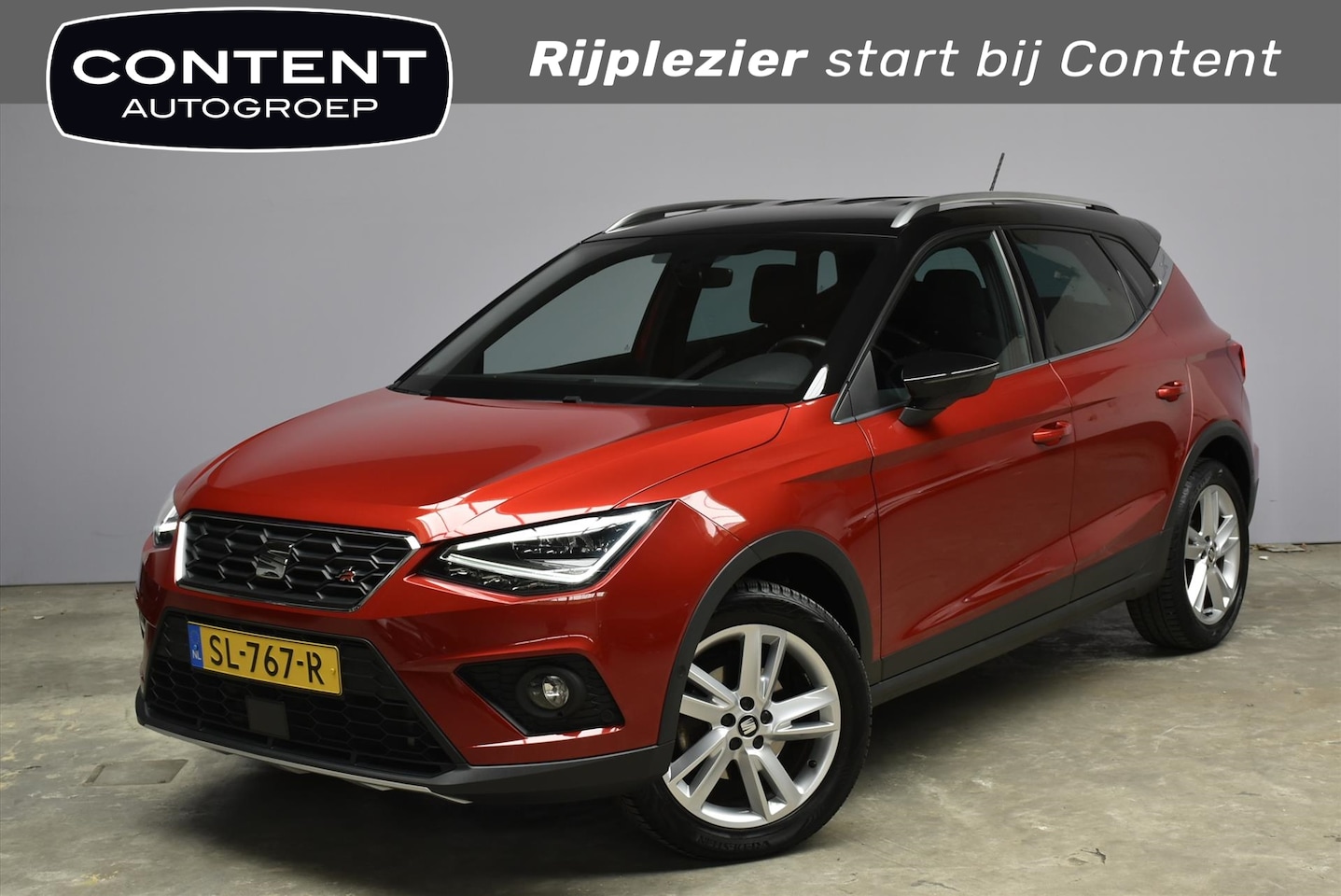 Seat Arona - 1.0 TSI FR 1.0 TSI 115pk FR, NAVI,CAMERA, TREKHAAK - AutoWereld.nl