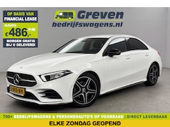 Mercedes-Benz A-klasse - 180 AMG Pano Sfeer Virtual Camera LED Clima Cruise Navi PDC 18''LMV