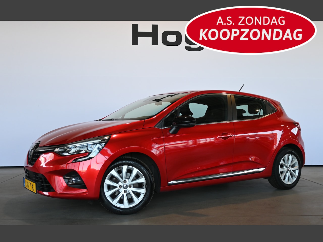 Renault Clio - 1.3 TCe Intens Automaat Clima Carplay LED Rijklaarprijs Inruil Mogelijk! - AutoWereld.nl